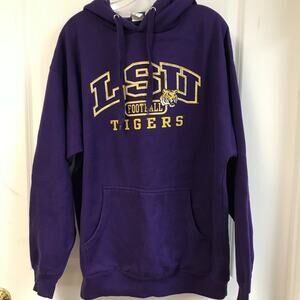 LSU Tigers Hoodie LG NCAA SEC College AAA3428